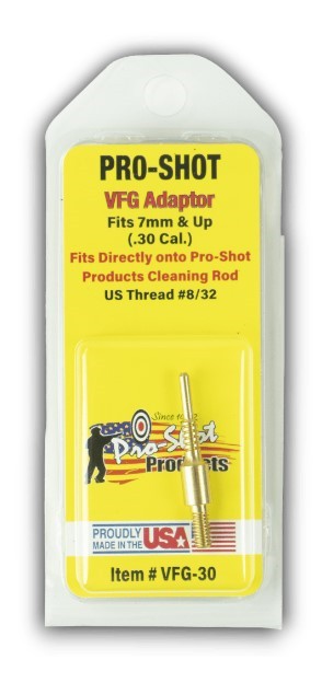 PROSHOT VFG ADAPTOR - FITS .270 CAL. AND UP PRO-SHOT ROD - 8-32 THREADS VFG-30 - Taurus Savings